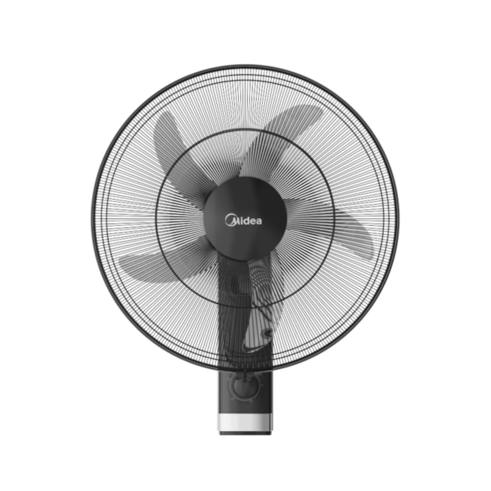 مروحة حائط 18" بشبك معدني أسود FW45-25M-BK