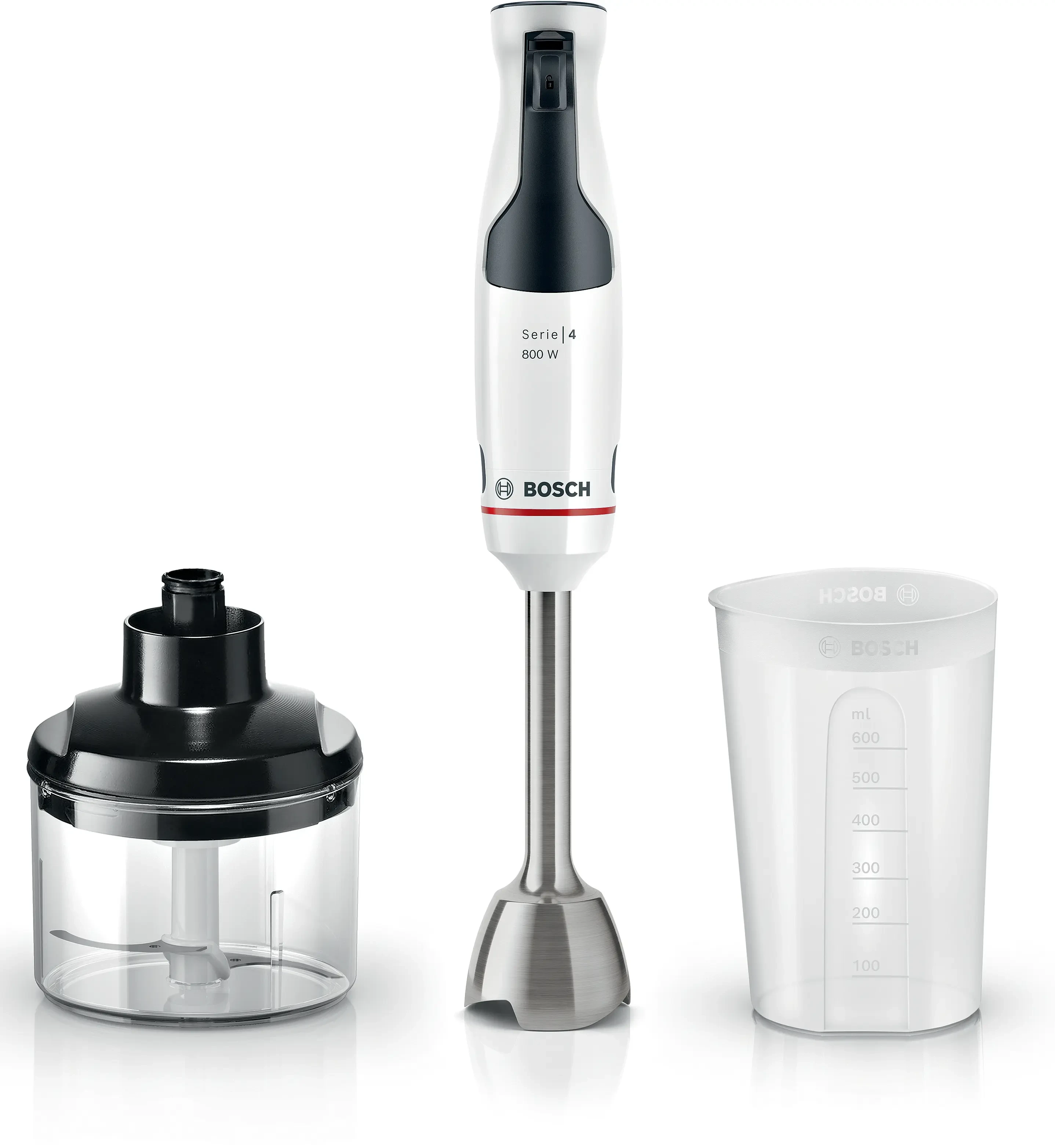 Series 4 خلاط يدوي ErgoMaster 800 W مظلم, MSM4W420
