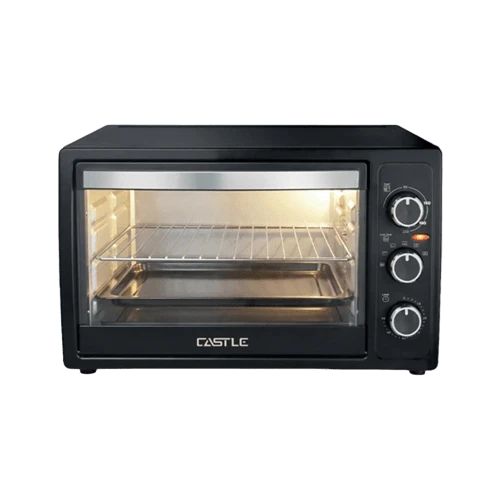 فرن كهربائي، 2400 وات، 55 لتر، شواية، لمبة، مروحة، Eo4155RF - اسود